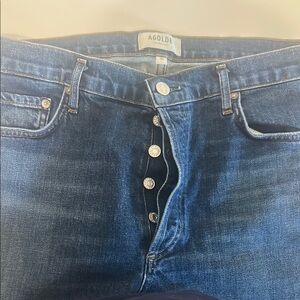 AGOLDE Women's Blue Jeans